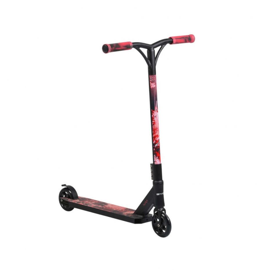 Πατίνι stunt scooter Shock red byox