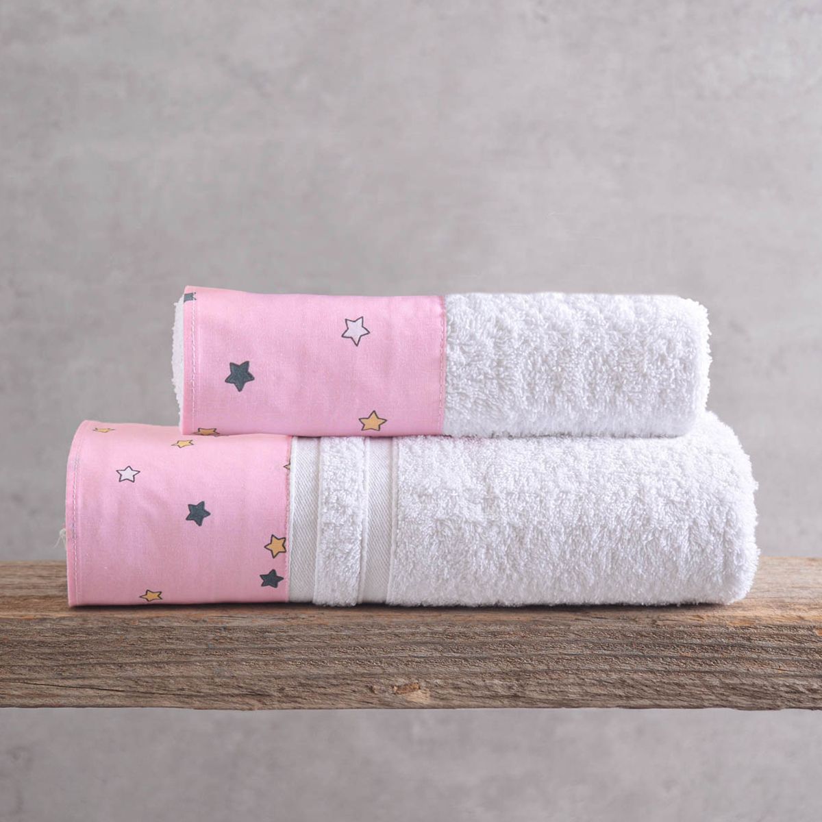 Παιδικές πετσέτες σετ 2τμχ Blaze pink rythmos