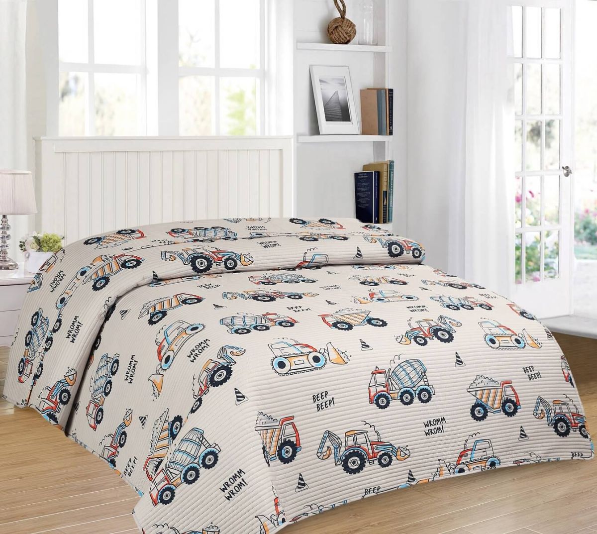 Παιδικό κουβερλί μονό Cars 5020 adam home