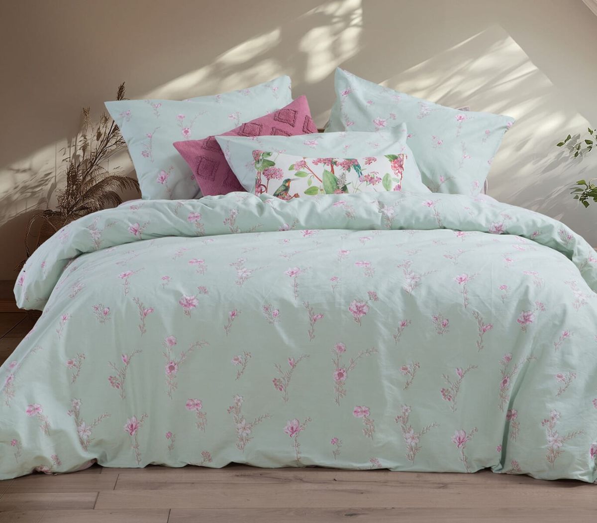 Σεντόνια μονά σετ Irida mint nef nef homeware